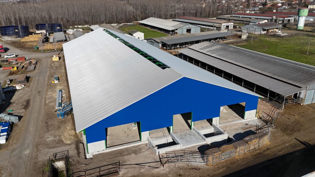 Agrocoop Imeľ, Novostavba maštale K250 – prebiehajúca výstavba
